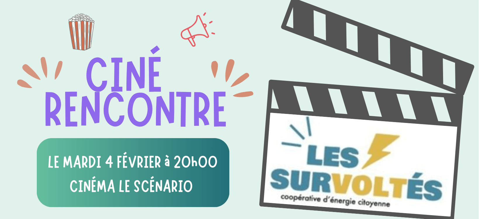 Ciné’ Rencontre – Un film et un échange autour de l’énergie citoyenne